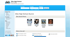 Desktop Screenshot of elkohighschool.org