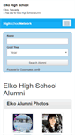 Mobile Screenshot of elkohighschool.org